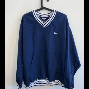 Vintage Nike v neck windbreaker